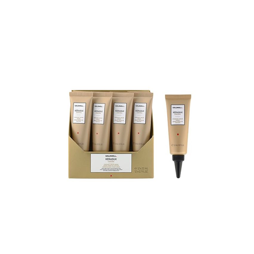 GOLDWELL KERASILK CONTROL FINISHING CREAM SERUM 12X22ml / serum sellador para tratamiento de keratina