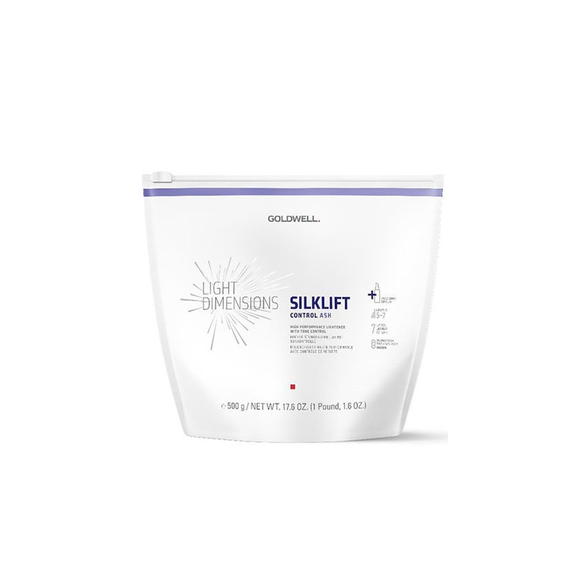 GOLDWELL LIGHT DIMENSIONS SILKLIFT CONTROL ASH 500 gr decoloración cabello