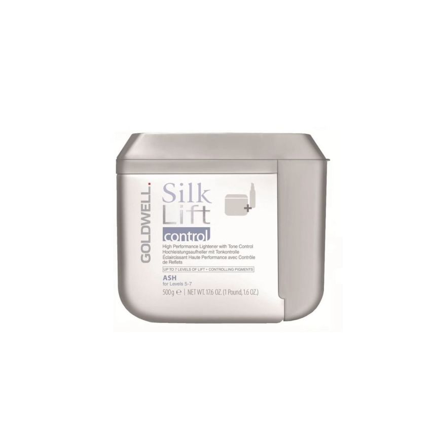 GOLDWELL SILK LIFT CONTROL ASH 500gr / Decoloración alto rendimiento > para alturas 5-7