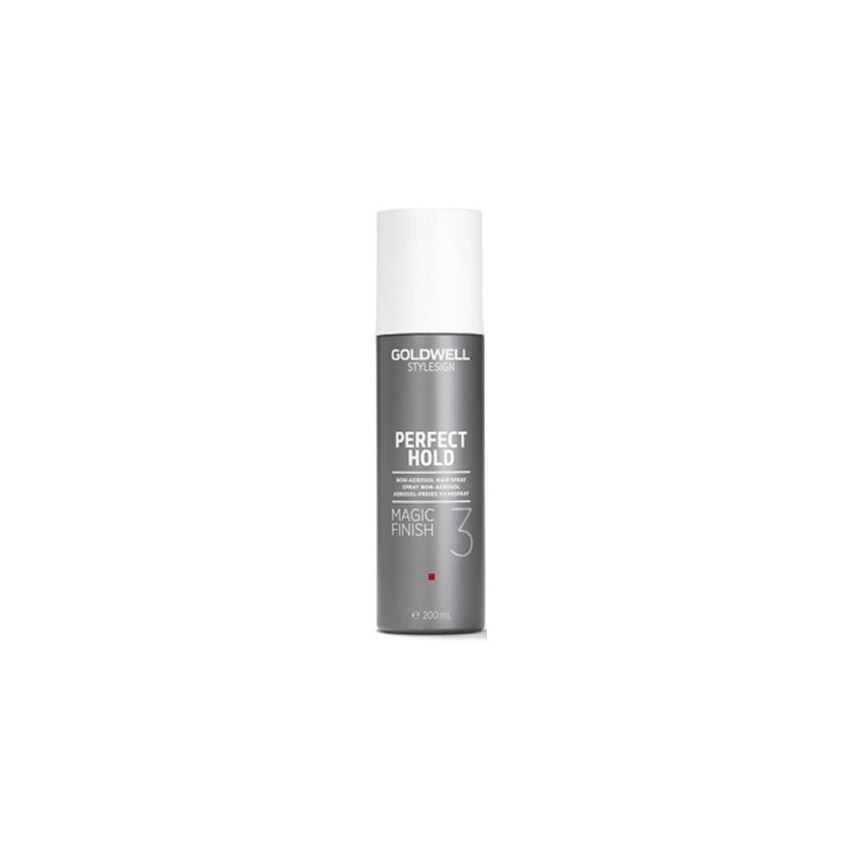 GOLDWELL STYLESIGN PERFECT HOLD MAGIC FINISH (3) 200ml / Spray sin aerosol / Fijación flexible con brillo 