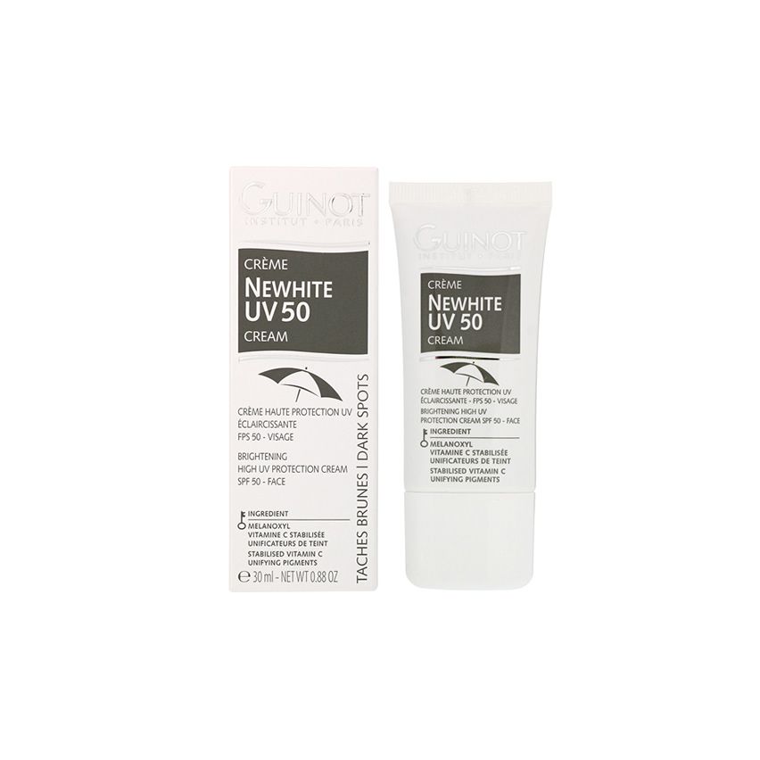 GUINOT NEWHITE CREME UV 50 30ml crema clarificante de alta protección UV FPS 50