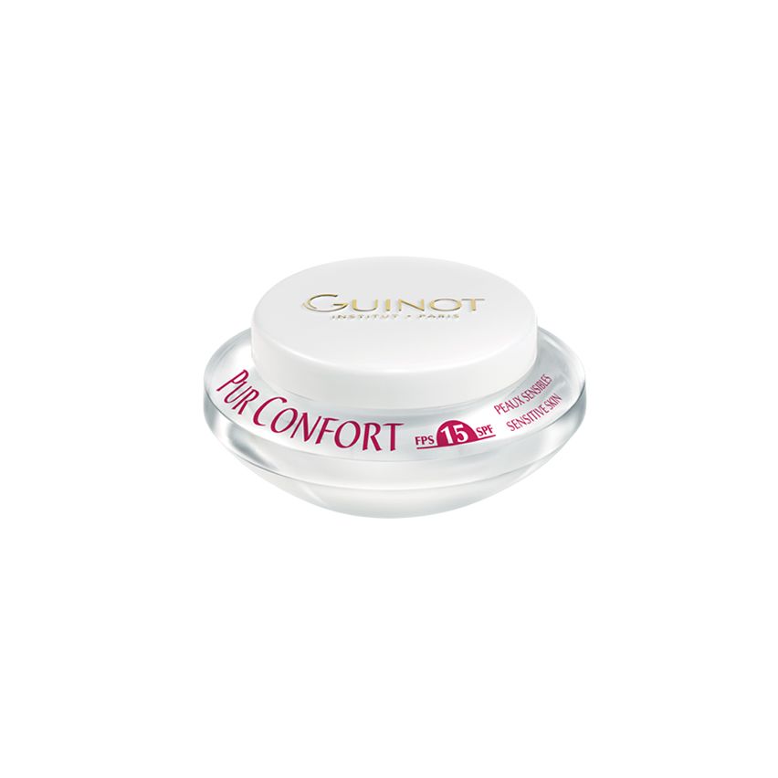 GUINOT PUR CONFORT SPF 15 CREMA 50ml protectora y calmante 