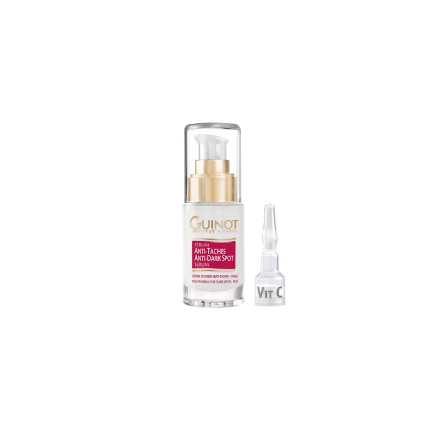 GUINOT SÉRUM ANTI-TACHES 23,5ml + ampolla vitamina C 1,5g - serum anti-manchas oscuras