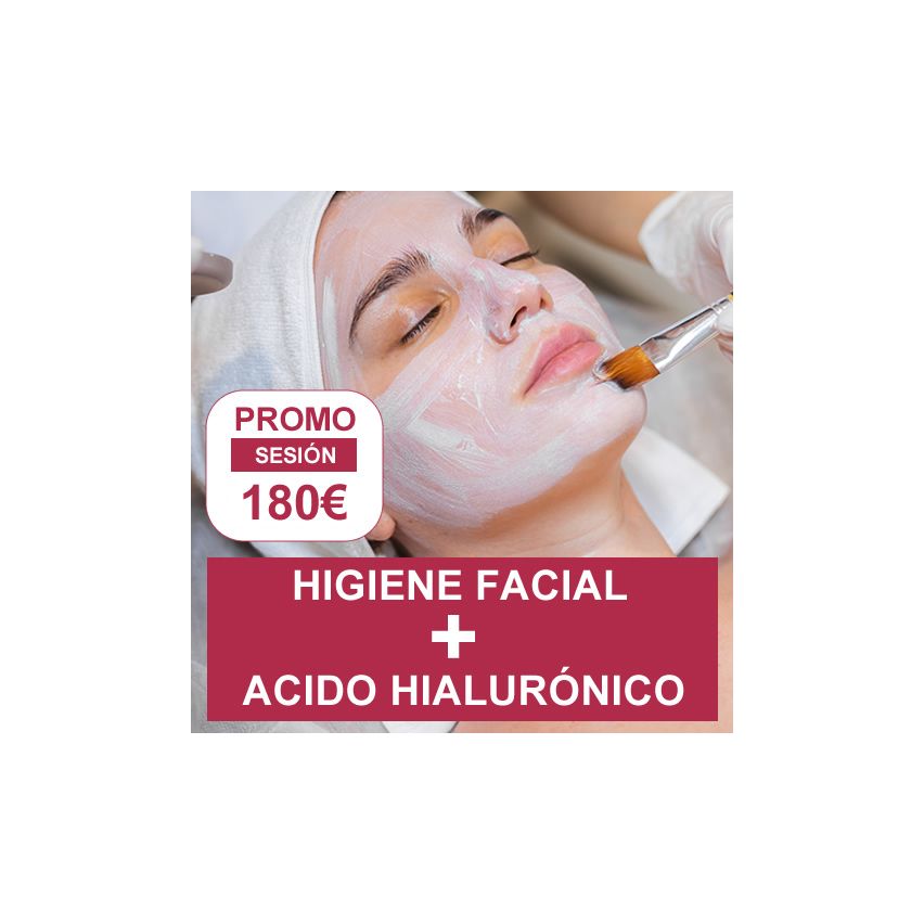 PROMOCION ESTETICA: HIGIENE FACIAL + ACIDO HIALURONICO