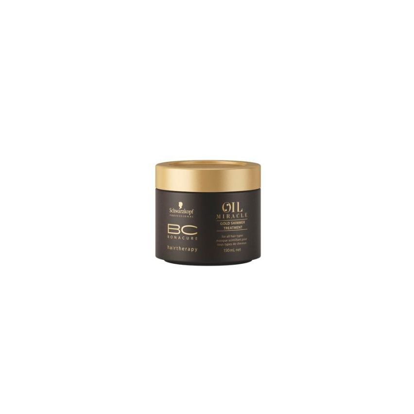 SCHWARZKOPF BC OIL MIRACLE MASCARILLA 150ml brillo dorado