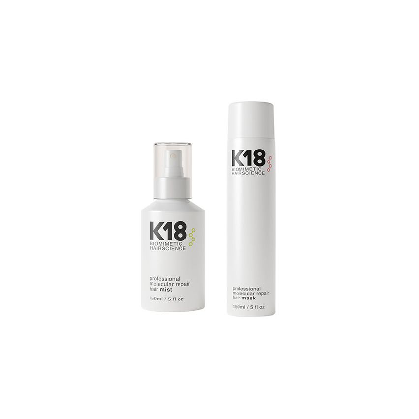 k18 PACK DUO PROFESSIONAL REPAIR: HAIR MASK 150 ml + HAIR MIST 150 ml