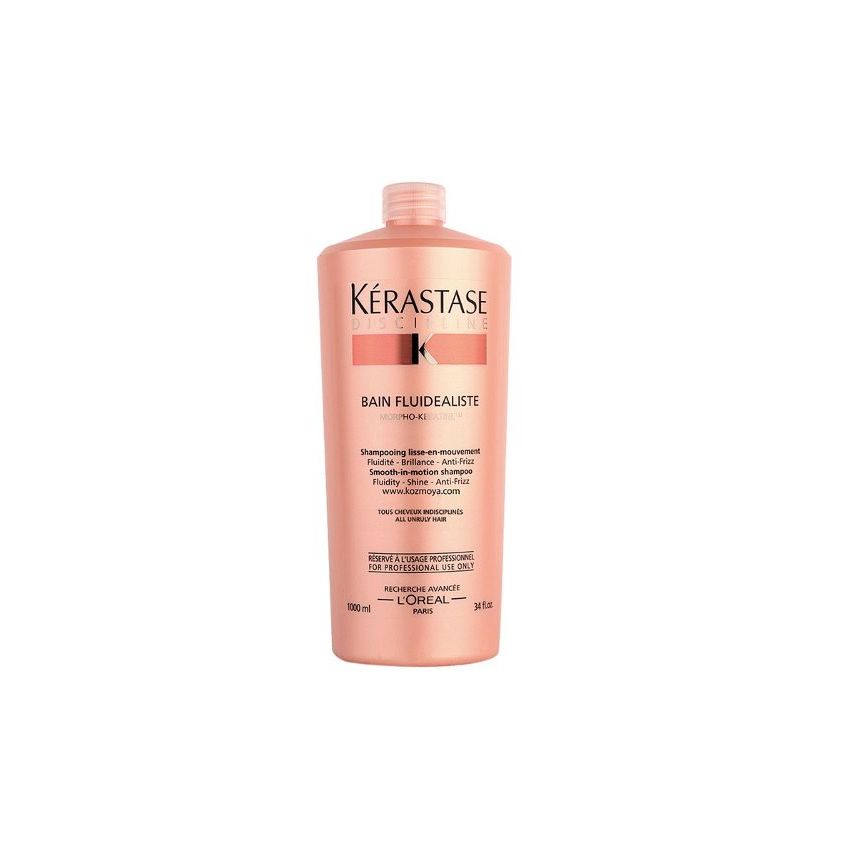 KÉRASTASE DISCIPLINE BAIN FLUIDEALISTE 1000ml / champú cabello encrespado 