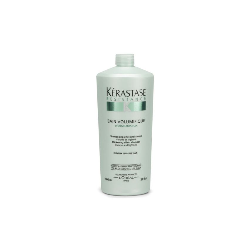 KÉRASTASE RÉSISTANCE VOLUMIFIQUE BAIN 1000ml / champú / cabello fino