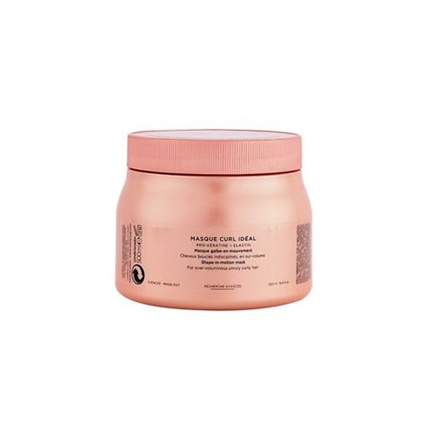 KÉRASTASE DISCIPLINE MASQUE CURL IDEAL 500ml / mascarilla de control del volumen / cabello rizado y rebelde y con demasiado volumen