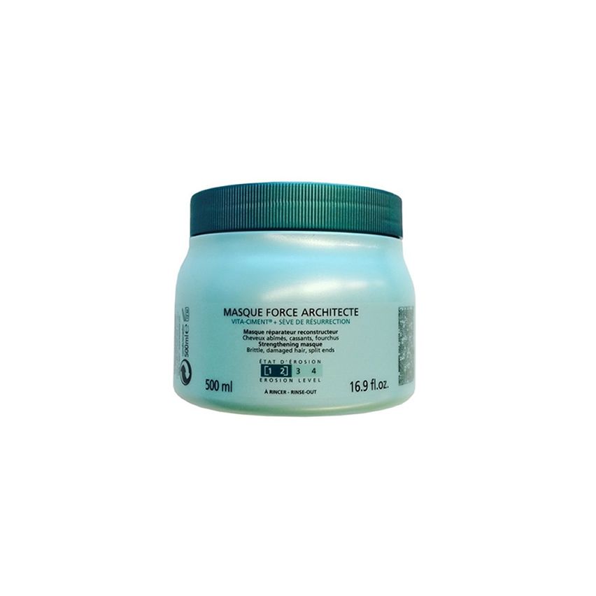 KÉRASTASE RÉSISTANCE MASQUE FORCE ARCHITECTE 500ml / mascarilla / cabello debilitado / frágil 