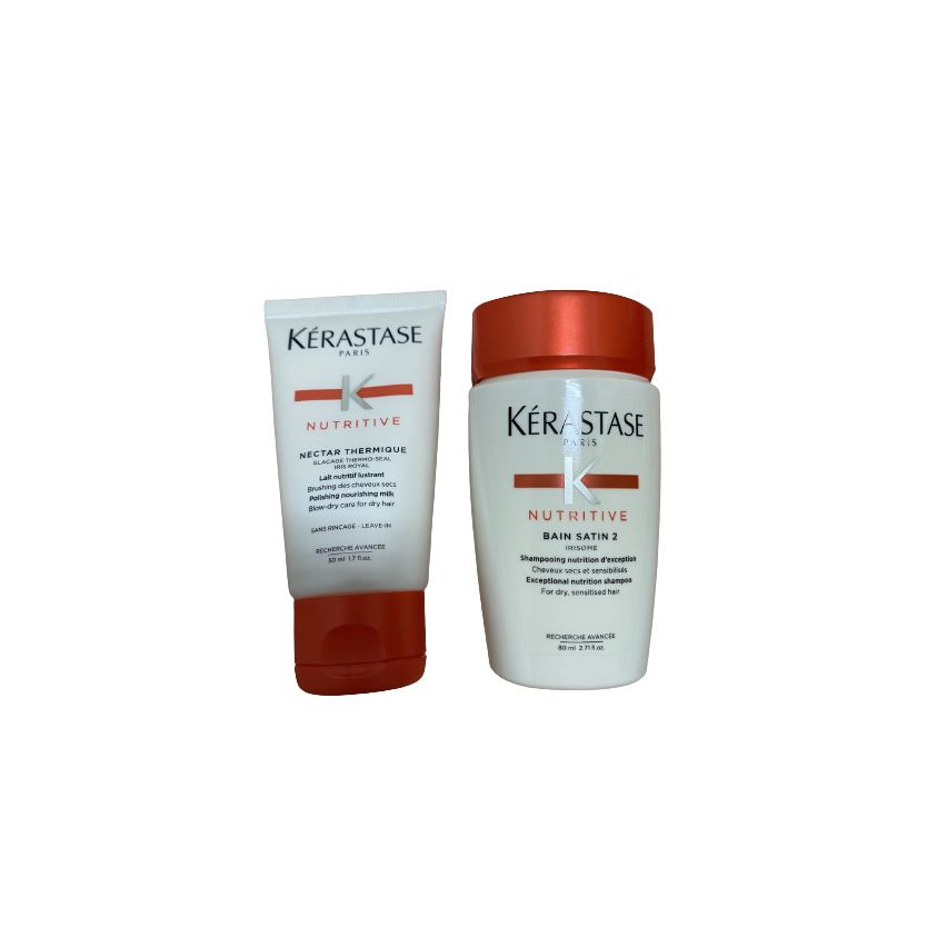 KERASTASE NUTRITIVE KIT VIAJE 130 ml - Cabello seco