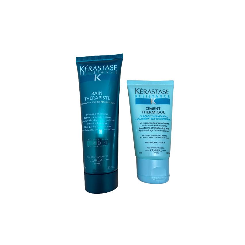 KERASTASE RESISTANCE KIT VIAJE THERAPISTE 125 ml - cabello dañado