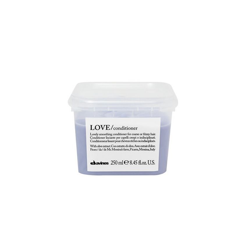 DAVINES ESSENTIAL HAIRCARE LOVE SMOOTHING ACONDICIONADOR 250ml hidratante / estirante