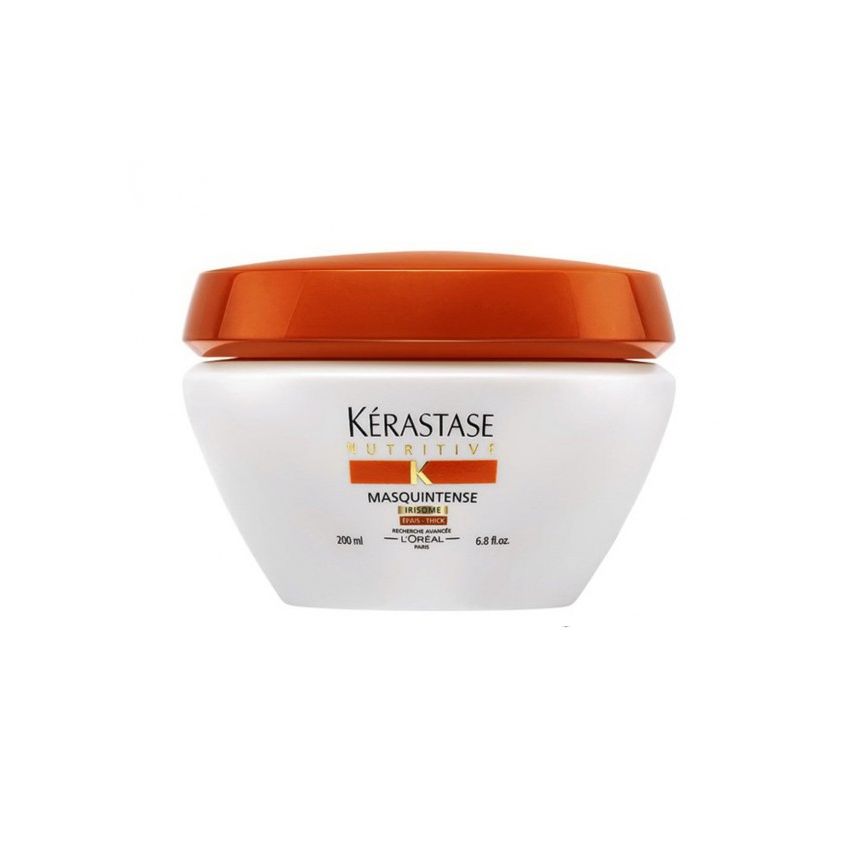 KÉRASTASE NUTRITIVE MASQUINTENSE IRISOME 200ml / mascarilla / nutrición profunda / cabello grueso y seco