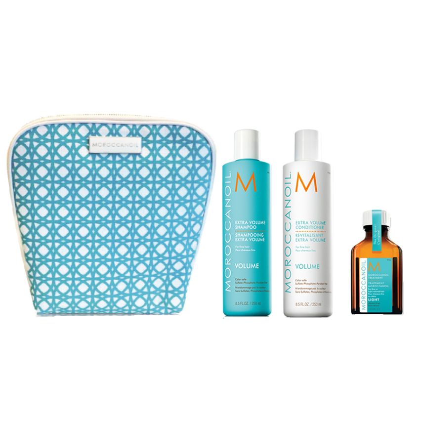 MOROCCANOIL VOLUME 550ml PACK 3 PRIMAVERA - VOLUMEN cabello fino 