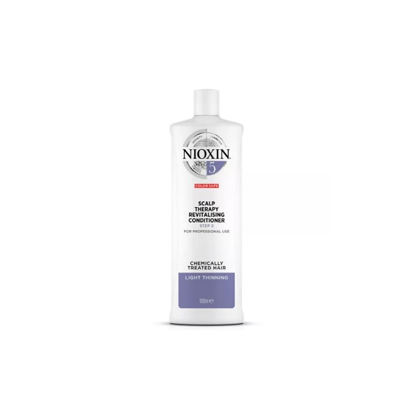 NIOXIN ACONDICIONADOR 5 1000ml cabello coloreado o natural, aspecto normal a grueso