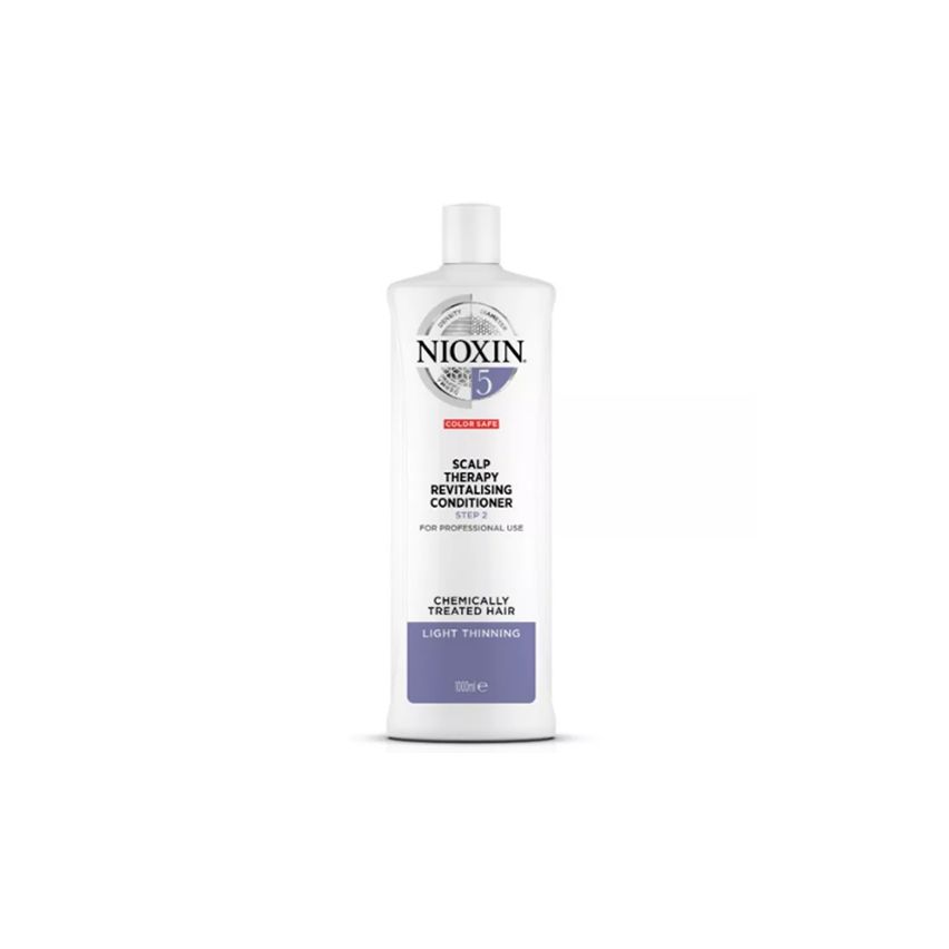 NIOXIN ACONDICIONADOR 5 1000ml cabello coloreado o natural, aspecto normal a grueso