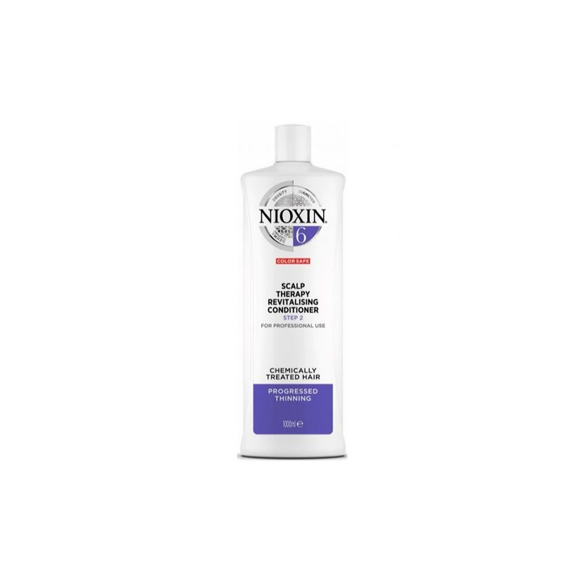 NIOXIN ACONDICIONADOR 6 1000ml cabello coloreado o natural con pérdida perceptible