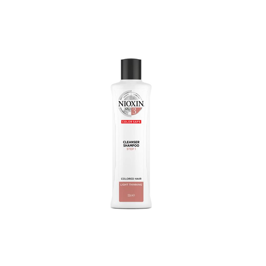 NIOXIN CHAMPÚ 3 - 300ml cabello coloreado, fino y aspecto normal a fino 