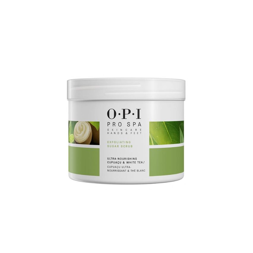 OPI PRO SPA EXFOLIATING SUGAR SCRUB 882g / Exfoliante no irritante / piel más suave y agradable al tacto 