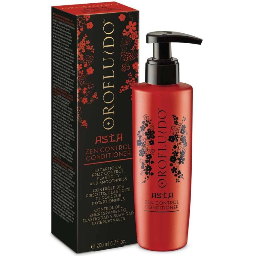 OROFLUIDO ASIA ZEN CONTROL ACONDICIONADOR 200ml / control de encrespamiento / elasticidad / suavidad