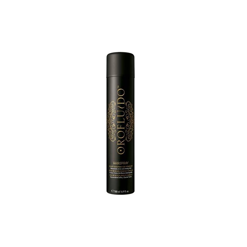 OROFLUIDO STRONG HOLD HAIRSPRAY 500ml / fijación fuerte / brillo 