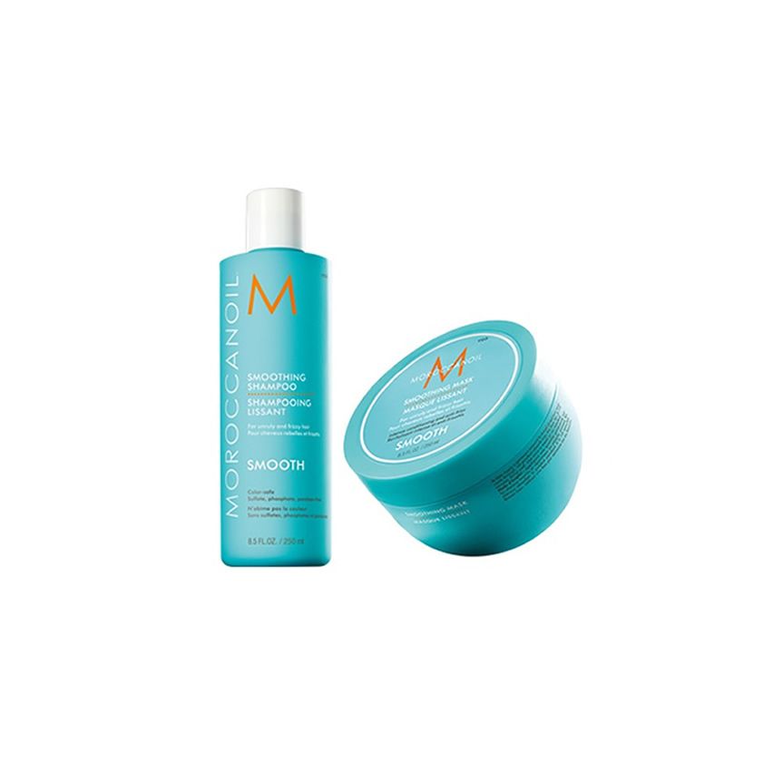 Pack Moroccanoil Smooth: champu + mascarilla cabello