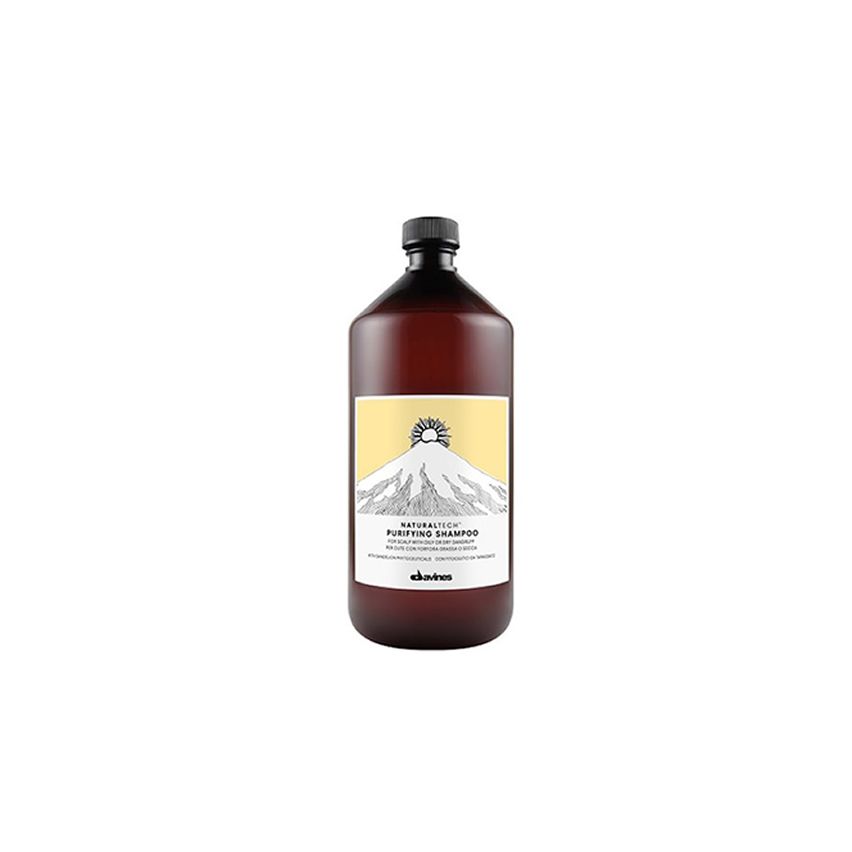 DAVINES NATURAL TECH PURIFYING CHAMPÚ 1000ml caspa / grasa / seco