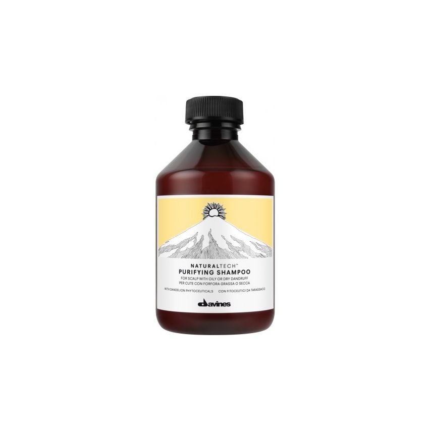 DAVINES NATURALTECH PURIFYING CHAMPÚ 250ml caspa / grasa / seco