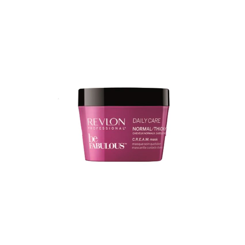 REVLON BE FABULOUS DAILY CARE MASCARILLA 200ml / Cabello normal y grueso (cuidado diario)