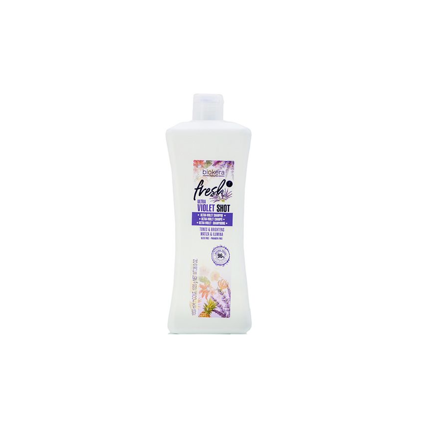 SALERM BIOKERA NATURA FRESH ULTRA VIOLET SHOT CHAMPÚ 1000ml