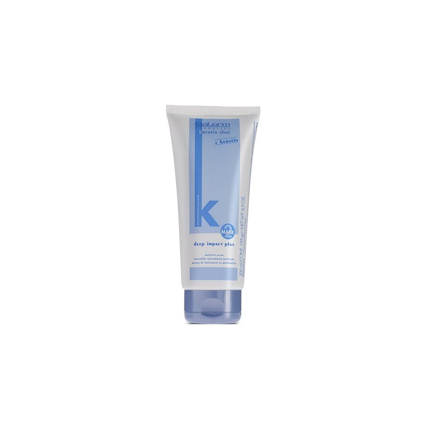 SALERM KERATIN SHOT DEEP IMPACT PLUS MASCARILLA 200 ml 