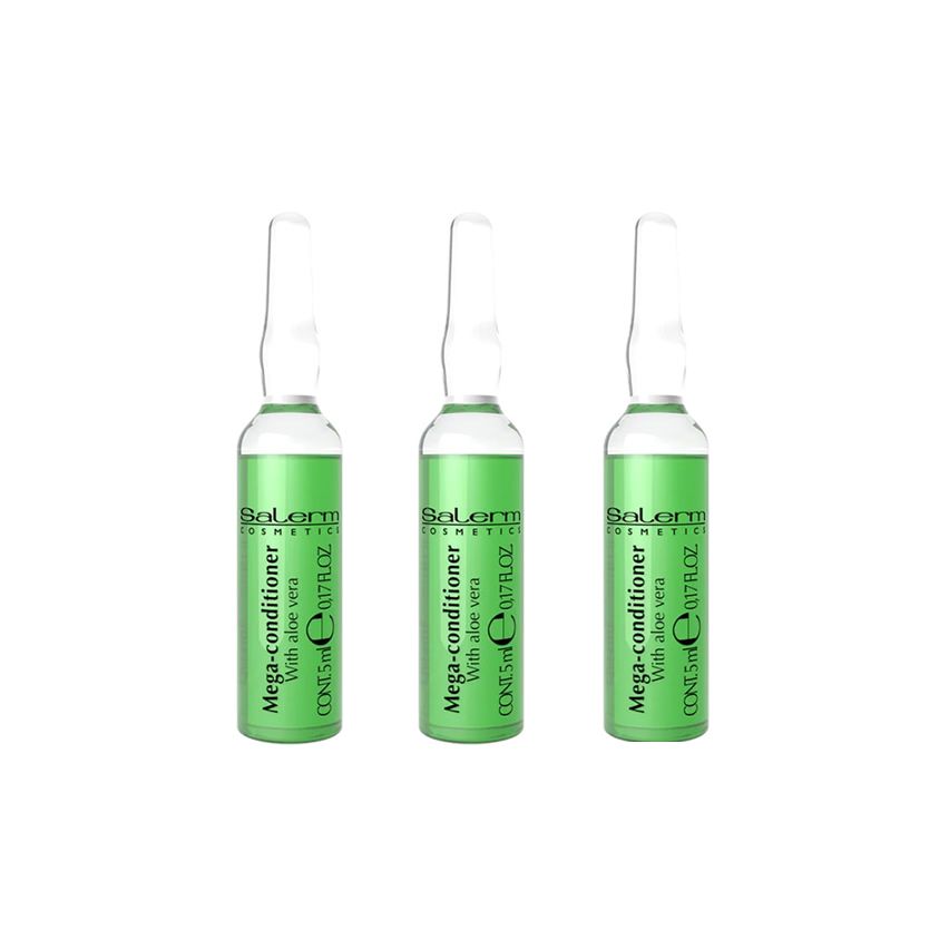 SALERM MEGA ACONDICIONADORAS ALOE VERA 12 x 5 ml 