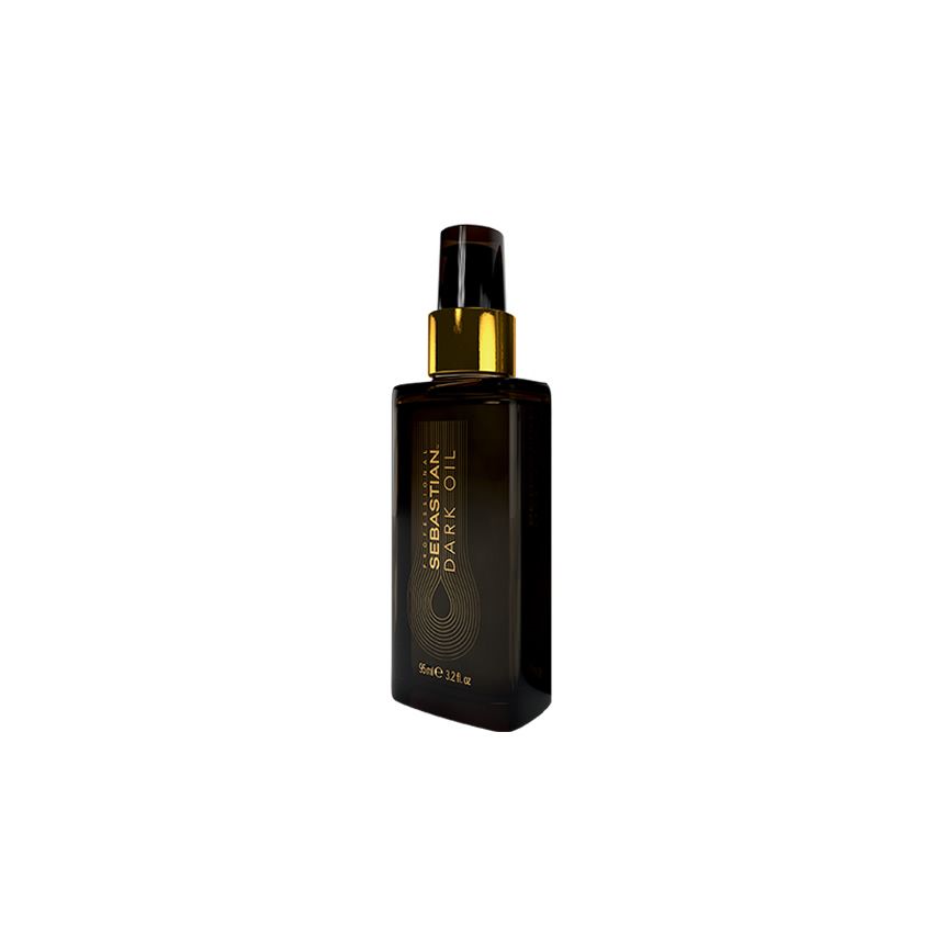 SEBASTIAN DARK OIL 95ml / aceite de peinado suaviza la cutícula y aporta cuerpo al cabello / protección rayos UV