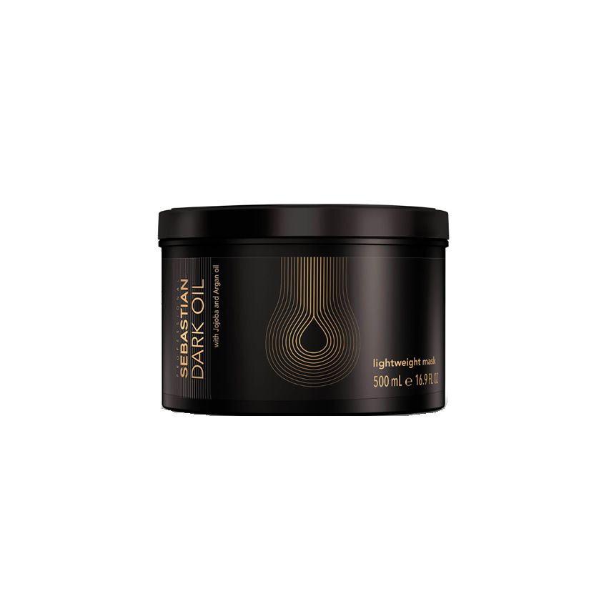 SEBASTIAN DARK OIL LIGHTWEIGHT MASCARILLA 500ml Cabello sedoso y brillante