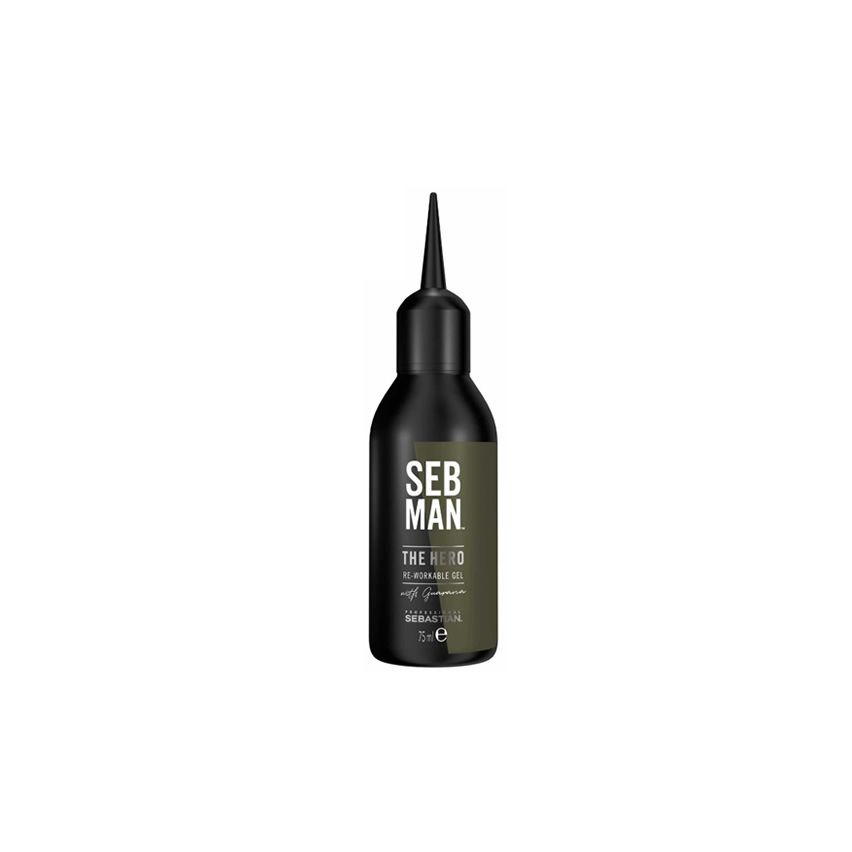 SEBASTIAN SEB MAN THE HERO 75 ml - Gel liquido - fijación fuerte y brillo