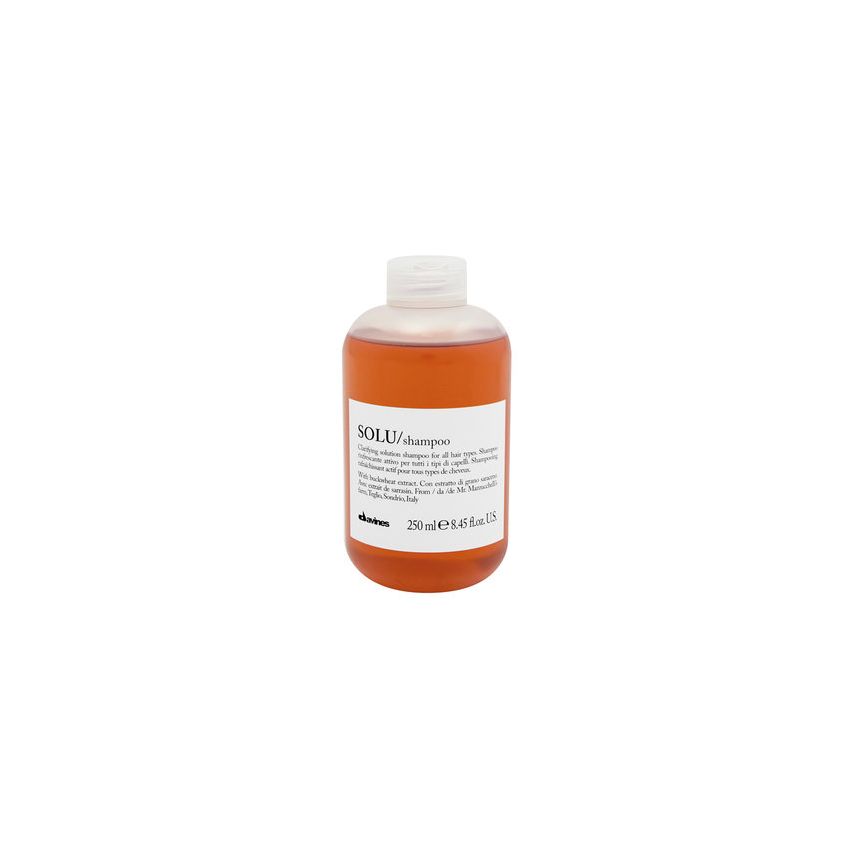 DAVINES ESSENTIAL HAIRCARE SOLU CHAMPU 250ml elimina residuos styling (refrescante)