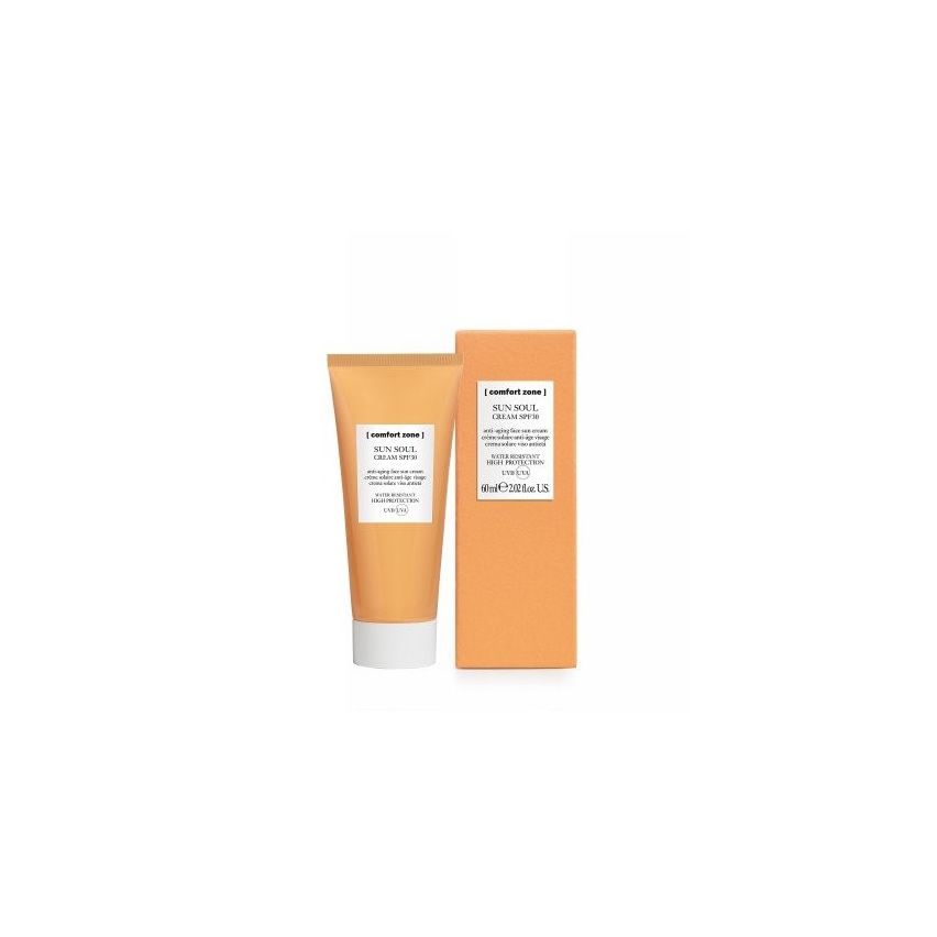 COMFORT ZONE SUN SOUL FACE CREAM SPF 30 60 ml Crema solar anti envejecimiento