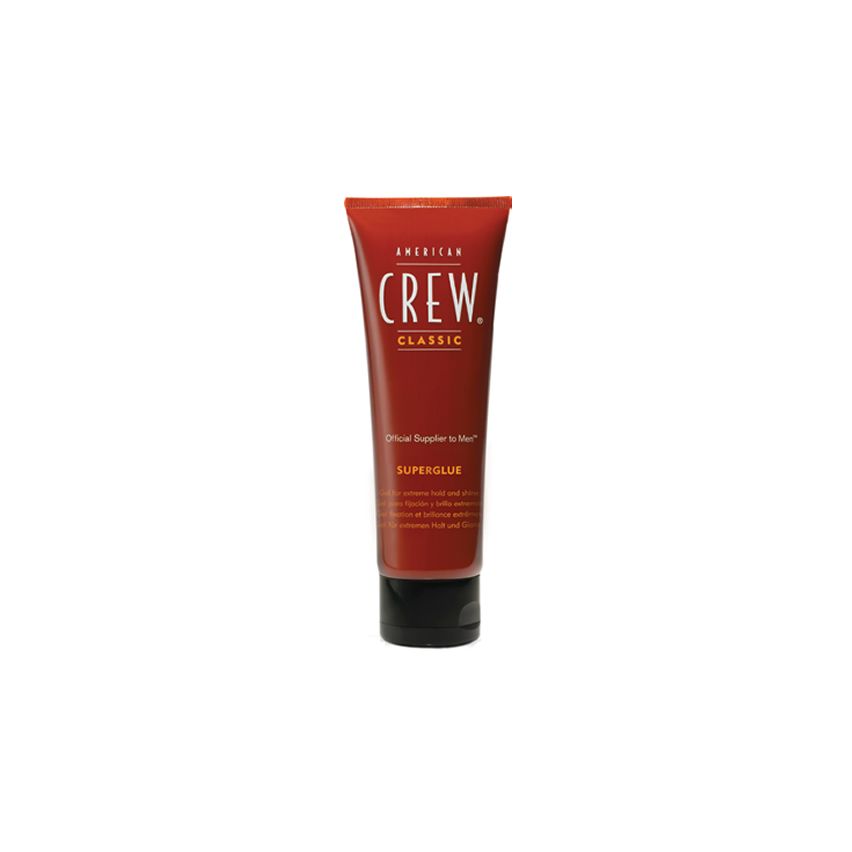 AMERICAN CREW SUPERGLUE GEL 100ml / fijación extrema y brillo alto