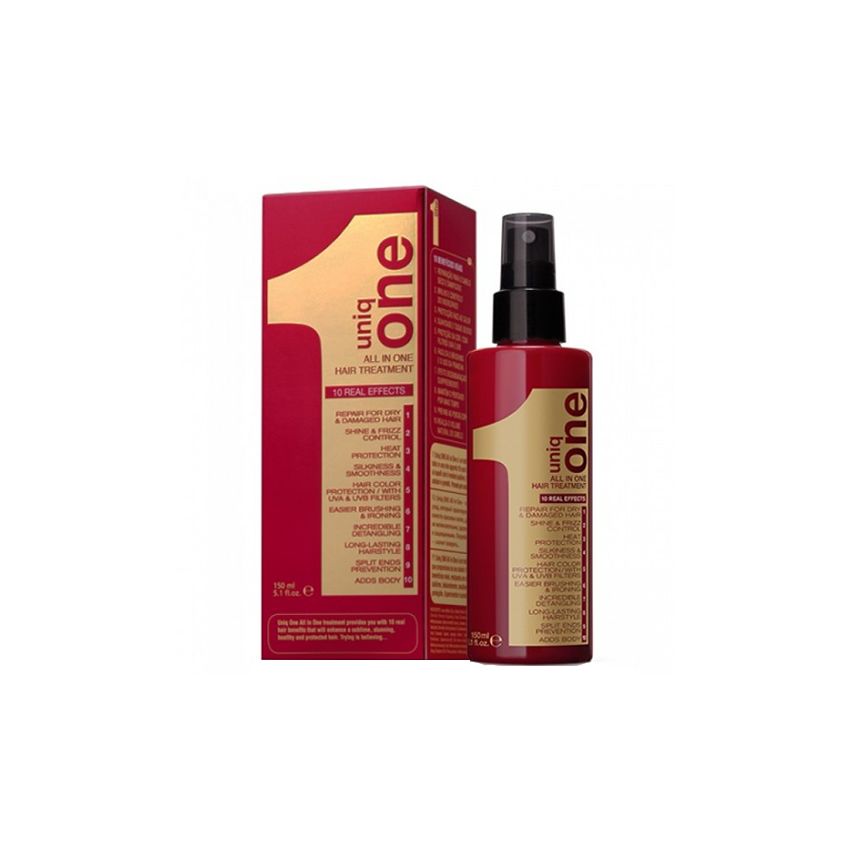 UNIQ ONE ALL IN ONE HAIR 150ml / Tratamiento de mascarilla sin aclarado (olor clásico)