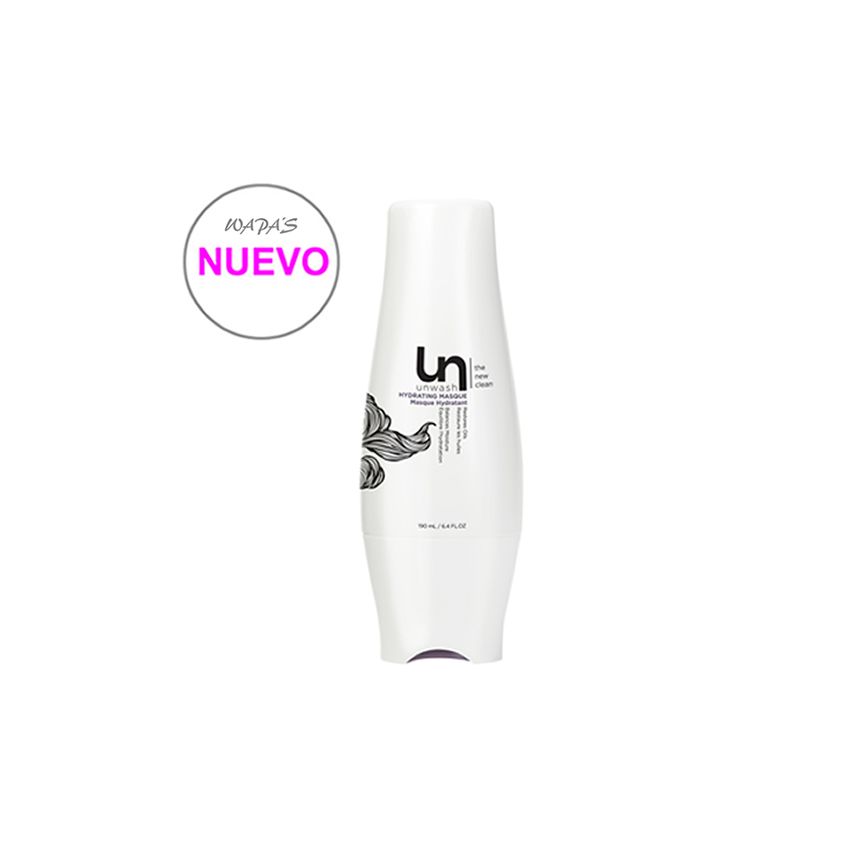 UNWASH MASCARILLA HIDRATANTE - 190ml / aporta una mayor hidratación / alisa y suaviza el cabello