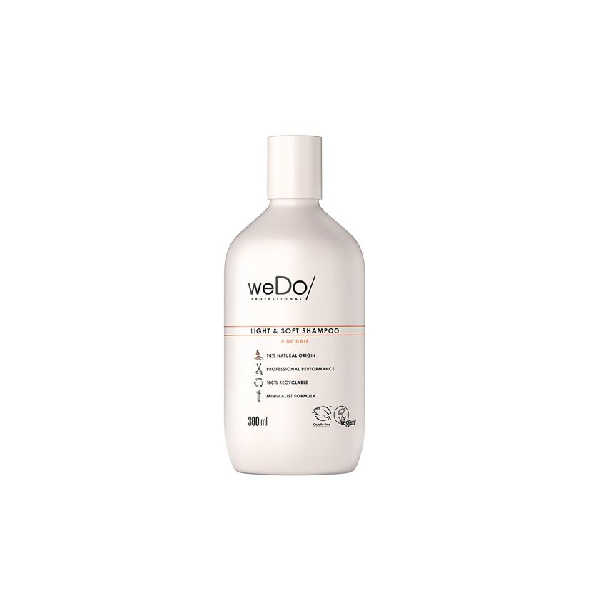 WEDO LIGHT & SOFT CHAMPÚ 300 ml - Cabello fino