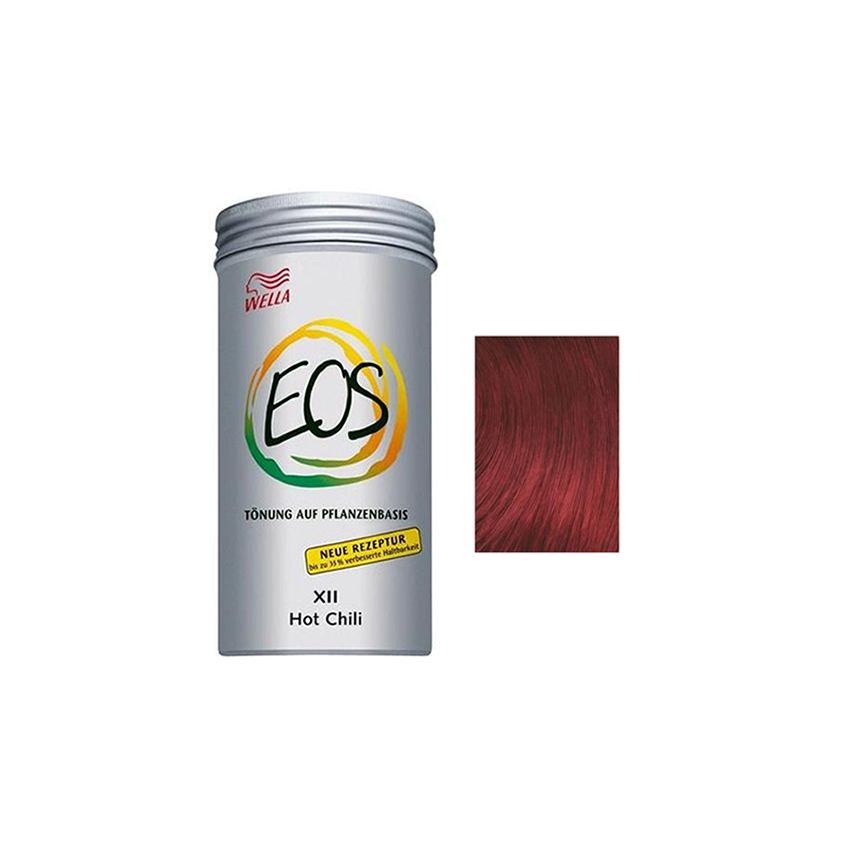 WELLA EOS Nº 12 HOT CHILI 120 gramos Coloración natural vegetal