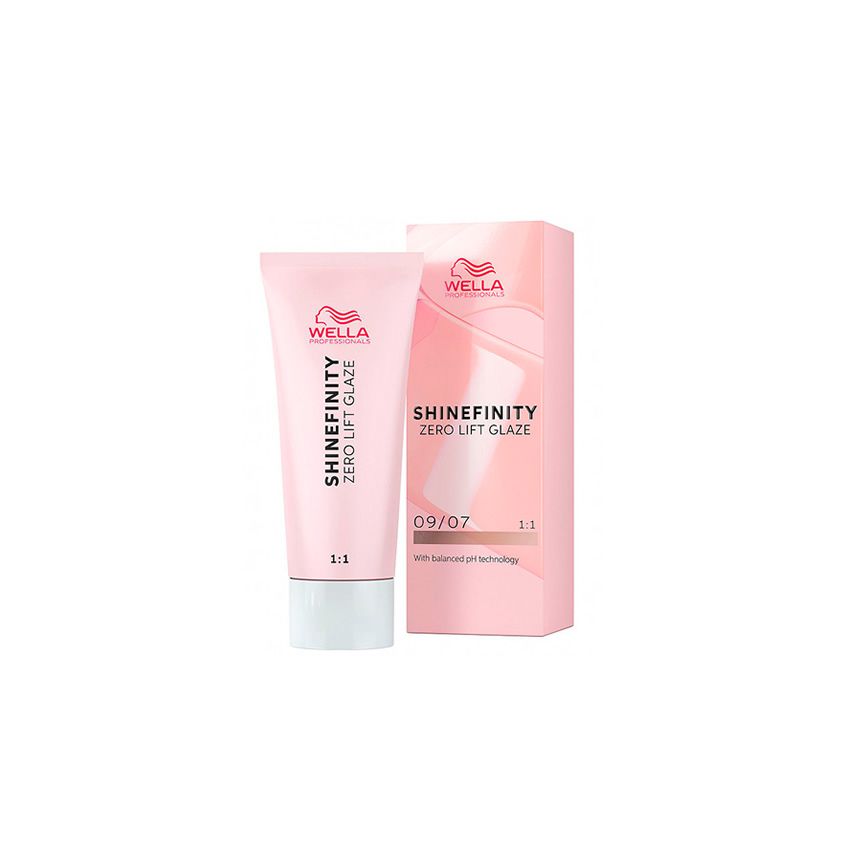 WELLA SHINEFINITY 09/07 rubio muy claro natural marron - 60 ml