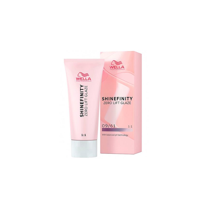 WELLA SHINEFINITY 09/61 rubio muy claro violeta ceniza - 60 ml