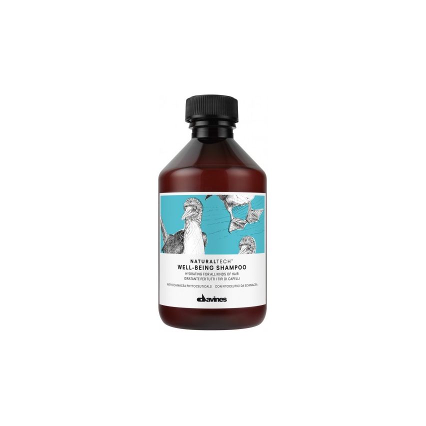 DAVINES NATURALTECH WELL BEING CHAMPÚ 250ml todo tipo de cabello