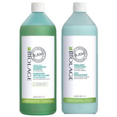 PACK BIOLAGE RAW SCALP CHAMPÚ 1000 ml + ACONDICIONADOR 1000 ml
