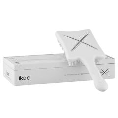 IKOO PADDLE X BRUSH PLATINUM WHITE - Cepillo plano color blanco