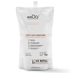 WEDO LIGHT & SOFT ACONDICIONADOR 1000 ml - cabello fino - recambio reciclable