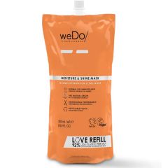 WEDO MOISTURE & SHINE MASCARILLA 500 ml - cabello dañado o normal - recambio reciclable